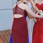 Honey and Rosie Lace-Back Maxi Dress (S) - - Red Carpet Ready! Photo 2