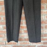 Sundance 100% Wool Trousers Dress Pants Women’s 6 Charcoal Gray Professional Photo 2