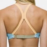 prAna  Baja Bound Bikini Top Sweet Agave‎ Color Block Green Blue Womens Size XS Photo 1