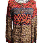 Coldwater Creek  Multi pattern cardigan sweater Photo 0