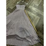 City Vibe  Juniors' Sleeveless Glitter Ball Gown Lavender Size 5 Photo 6