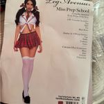 School girl Halloween costume Red Size M Photo 5