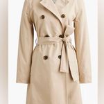J.Crew • Khaki Tan Double-Breasted Trench Coat Photo 8