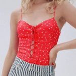 ZARA NWT -  - Lace Up Star Bodysuit - S Photo 0
