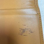 Coach Leather Wallet Brown Trifold Clutch Organizer Photo 4