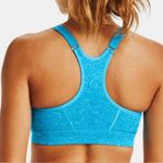 Under Armour  Women’s Sz L UA Reflect Impulse Pink Print Mid Impact Sports Bra Photo 11