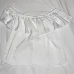 LA Hearts Off The Shoulder White Flowy Top Photo 5