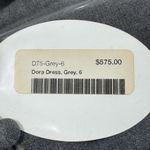 Anya Ponorovskaya Dora Gray Wool Sleeveless Midi Dress Women’s Size 6 A Photo 7