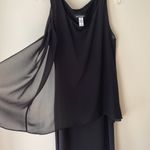 Soft Works Black Gown With Cape Size 8 Photo 1
