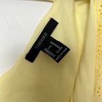 Forever 21 Forever‎ 21 Eyelet Button Front V-Neck Mini Dress Butter Yellow Medium Photo 1