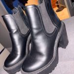 Steve Madden  Heel Booties Block Leather Photo 2