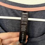 RBX indigo blue short sleeved women's top workout athleisure size small Photo 2