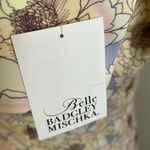 Belle Badgley Mischka  Nori Off Shoulder Floral Scuba Dress Photo 4