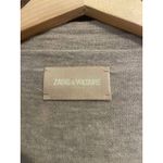 Zadig & Voltaire  Daphnee Cashmere Cardigan Sweater AS-IS Distressed Medium M Photo 4