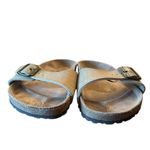 Birkenstock Women's Madrid Sandals EU 36 US 5 5.5 Tan Birko Flor Single Strap Photo 1