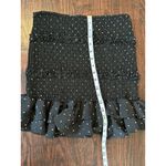 Love Tree  Black Polka Dot Ruffled Mini Skirt Size M Photo 6
