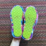 UGG  FLUFF YEAH SLIDE SLIPPERS RAINBOW FURRY FUZZY Photo 2