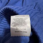 Grayson Threads  Women's Gray Blue Elastic Waist Cargo Sweatpants - Size XS - NWT Photo 2