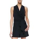 Catherine Malandrino silk Coral Sleeveless Short romper size 4 Photo 9