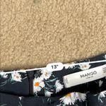 Mango  daisy print ruffle wrap mini skort Photo 2