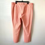 Hugo Boss  Tatiani Cropped Twill Pants Coral 16 Photo 5