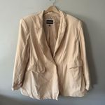 Eloquii  Long Relaxed Blazer in Irish Cream Size 20 Photo 1