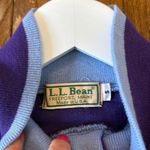 L.L. Beanāvintage purple striped rugby tunic pullover sml Photo 2