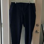 Talbots  Women’s Pants 18 W Hampshire Ankle Curvy Navy Blue Photo 0