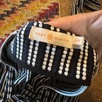 Tory Burch  navy, black & White tie front large duster Photo 7