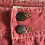 Abercrombie & Fitch Abercrombie VTG Y2K rare rose mauve 100% cotton micro mini ruffle hem shirt 6 Photo 3