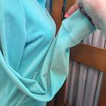Juicy Couture Y2K Velour Aqua Zipper Hoodie Photo 5