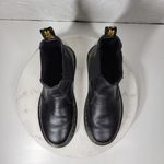 Dr. Martens  Nappa Chelsea Boots Womens 7 Mens 6 Black Leather Pull On Airwair Photo 10