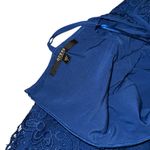 Guess  Blue Lace Mini Dress Sweetheart Neckline Photo 5
