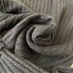 Eileen Fisher Sweater 100% Merino Wool Turtleneck Dark Gray Italian Yarn Size M Photo 7