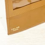 CELINE  Macadam Vintage Long PVC & Leather Bifold Wallet Photo 4