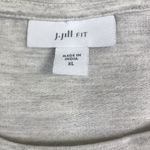 J.Jill Sweatshirt Women XL Grey French Terry Casual Outdoor Loungewear Comfort Photo 9