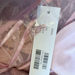 Jovani Pink Sequin Jewel Beaded Floral Spaghetti Strap Long Maxi Gown 02245 Sz 6 Photo 13