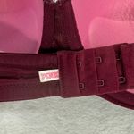 PINK - Victoria's Secret PINK‎ Victoria's Secret Everywhere Multi-Way Push Up Strapless Bra 36C Burgundy Photo 2