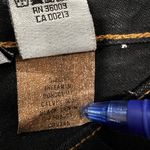 Calvin Klein NWOT Y2k Jeans Sz:4 Easy Fit High Rise Mom Black Denim Straight Leg Photo 7