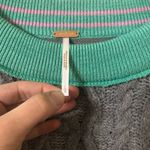 Free People  Olympia Oversized Colorblock Sweater in Gray & Green - Size Large Photo 1