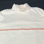 L.L Bean cream long sleeve turtleneck shirt woman’s size xtra large Photo 2