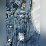 I Heart Ronson  Denim Vest Medium Photo 2