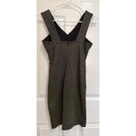 Bailey blue  Dress Black Gold‎ Metallic Party Cocktail Mini Dress Photo 4