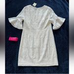 Trina Turk Dress White Floral Lace Bridal Spring Shower Size 8 NWT Photo 9