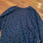 Rails  Marlo Flocked Side Zip Knit Top black large Photo 7