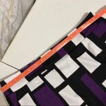 Premise pencil skirt size 8 preppy office graphic purple colorblock Photo 9