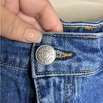 Wild Fable  Super High Rise Cuffed Cotton Blend Shorts Embroidered Flowers Sz 22 Photo 3