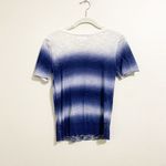 Feel the Piece  terre jacobs ombre short sleeve top sweater size xs/s Photo 3