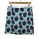 Vineyard Vines Womens Blue Coral Skirt Sz 8 | Nautical Beachy Vacation Preppy Photo 0