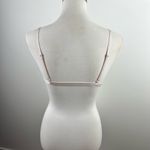 Victoria's Secret  Pink Mesh Bralette Sequin Star & Script Detail Front Clasp S Photo 3